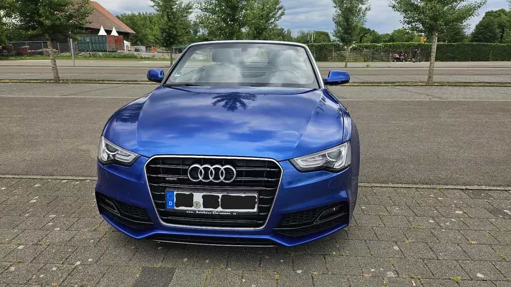 Audi A5 3.0 TDI 245PS S-tr.quat Cabrio 3xS-Line, voll 02/2017-photo-2