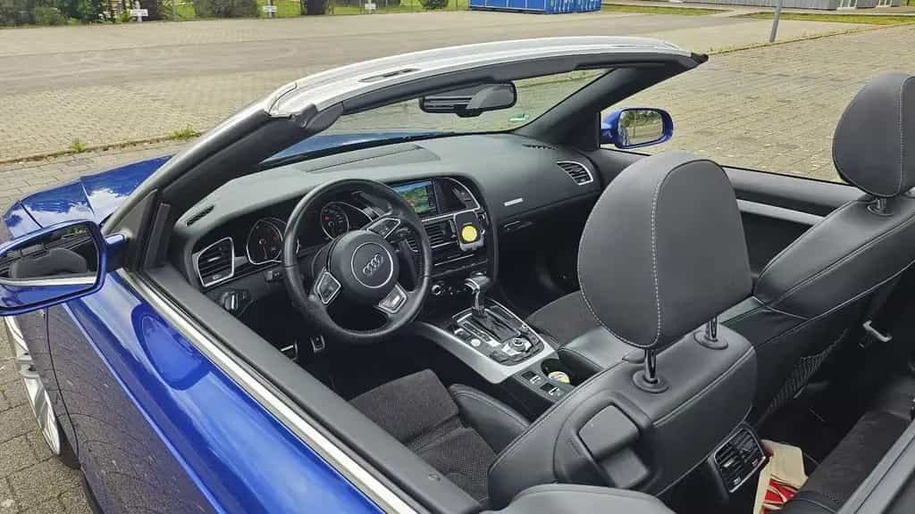 Audi A5 3.0 TDI 245PS S-tr.quat Cabrio 3xS-Line, voll 02/2017-photo-4
