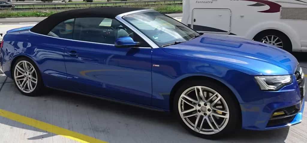 Audi A5 3.0 TDI 245PS S-tr.quat Cabrio 3xS-Line, voll 02/2017-photo-5