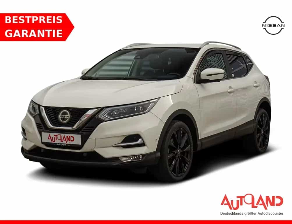 Nissan Qashqai 1.3 Tekna LED Navi Sitzheizung AHK 360° 08/2019-photo-0