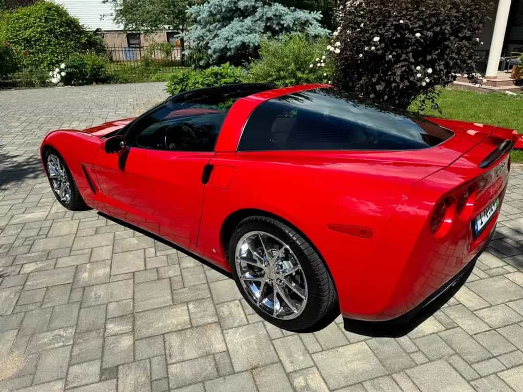Corvette C6 6.2 V8 Coupé - 3LT like new manual 06/2008-photo-1