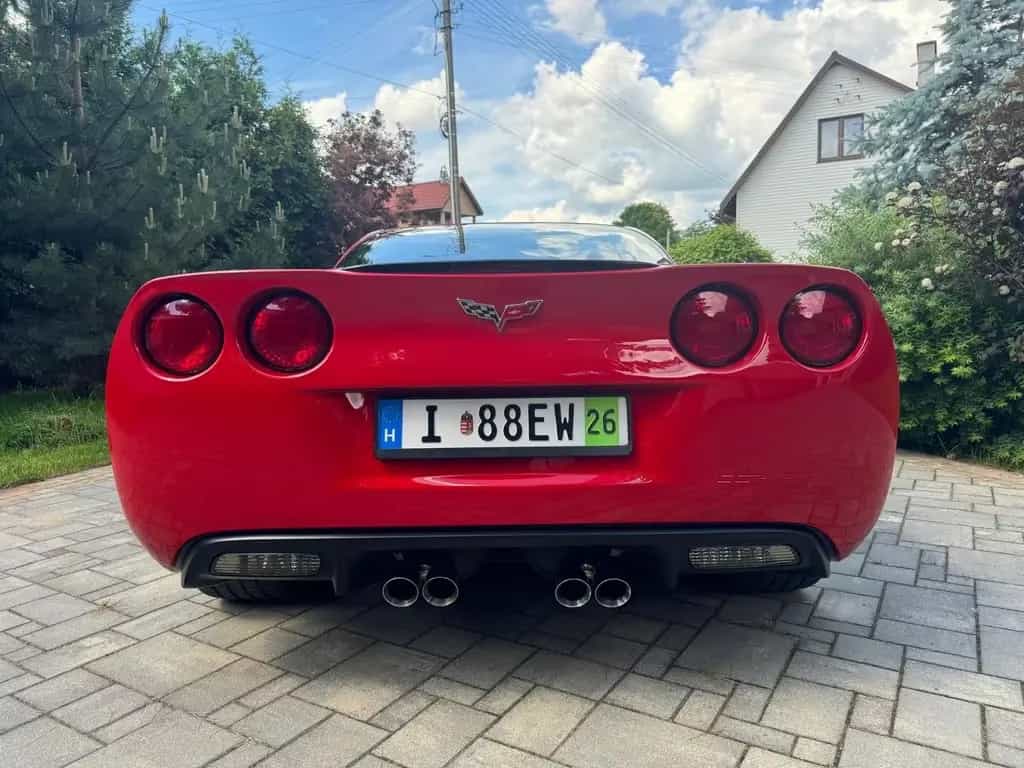 Corvette C6 6.2 V8 Coupé - 3LT like new manual 06/2008-photo-9