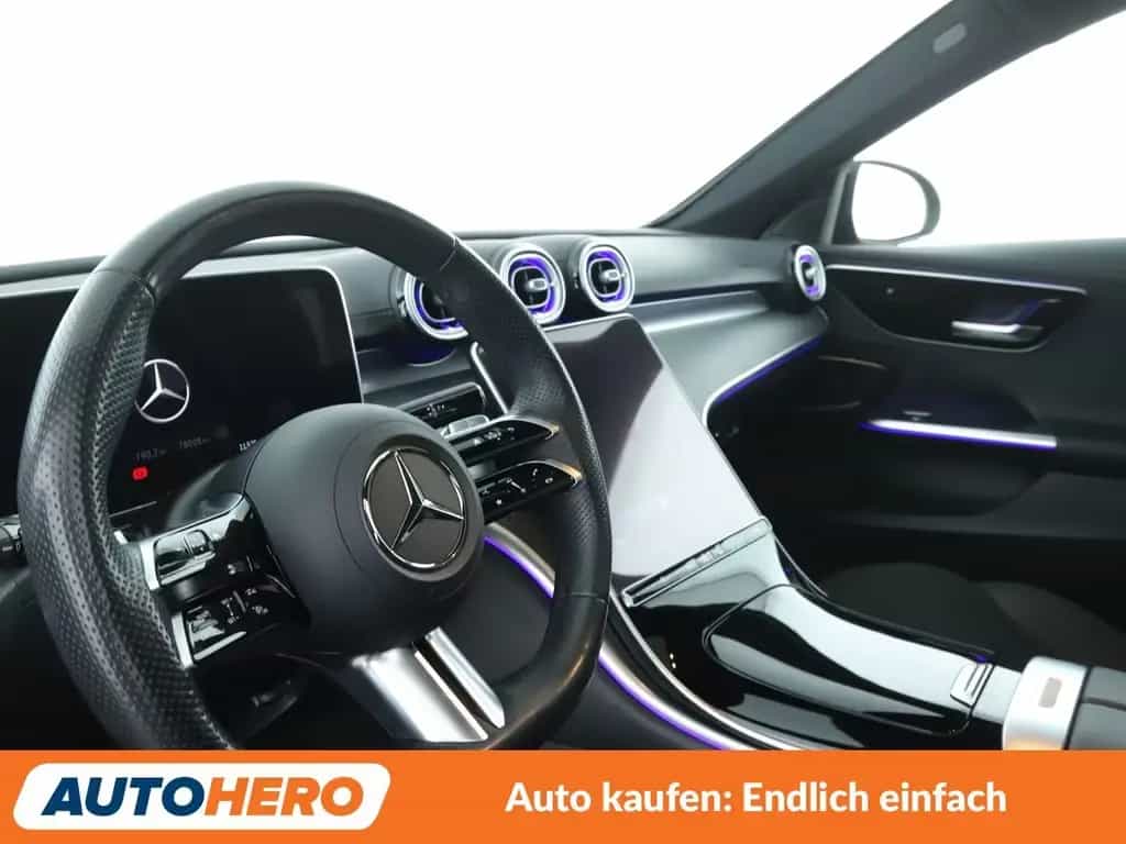 Mercedes-Benz C 220 d T AMG Line Aut.*NAVI*CAM*LED*ACC*AHK*SHZ 01/2022-photo-10
