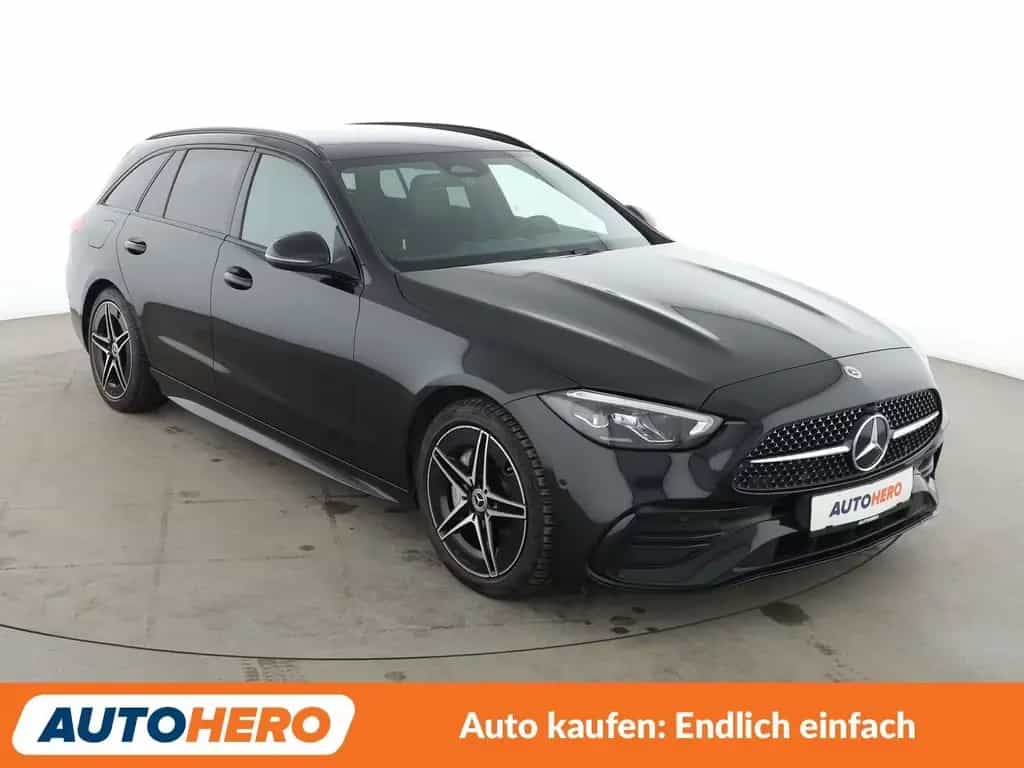 Mercedes-Benz C 220 d T AMG Line Aut.*NAVI*CAM*LED*ACC*AHK*SHZ 01/2022-photo-7
