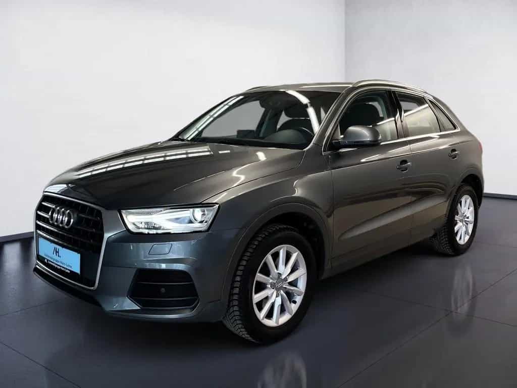 Audi Q3 AHK+ALU 17+MMI NAVI+EINPARKHILFE PLUS+XENON P 10/2017-photo-1