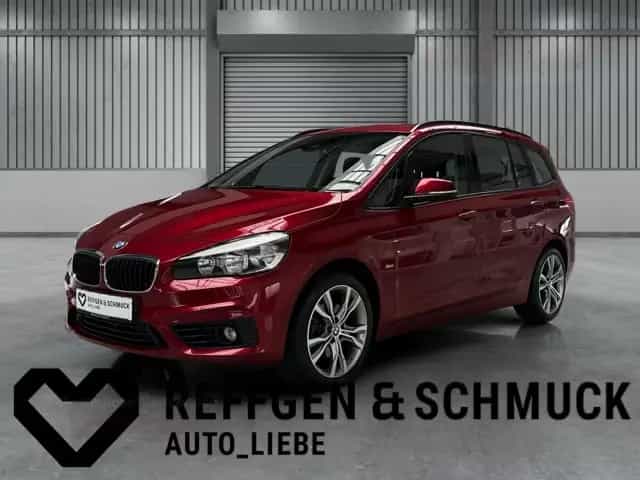 BMW 218 Gran Tourer SPORT AUTOMAT+KLIMA+NAV+PANO+TÜV 05/2016-photo-0
