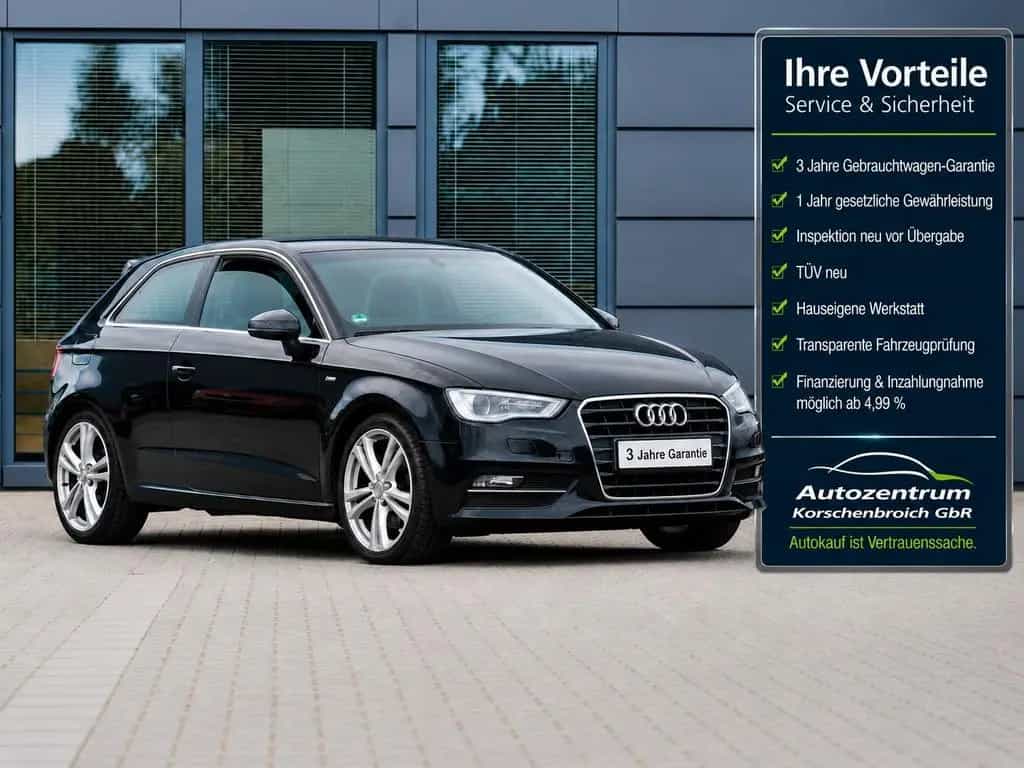 Audi A3 S line Sportpaket MIT 3 JAHREN GARANTIE !!! 11/2012-photo-0
