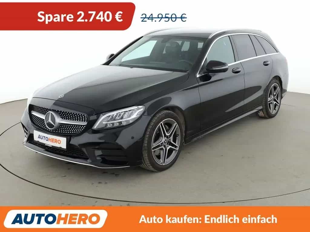 Mercedes-Benz C 180 CGI T AMG Line Aut. *NAVI*LED*TEMPO*PDC* 11/2018-photo-0