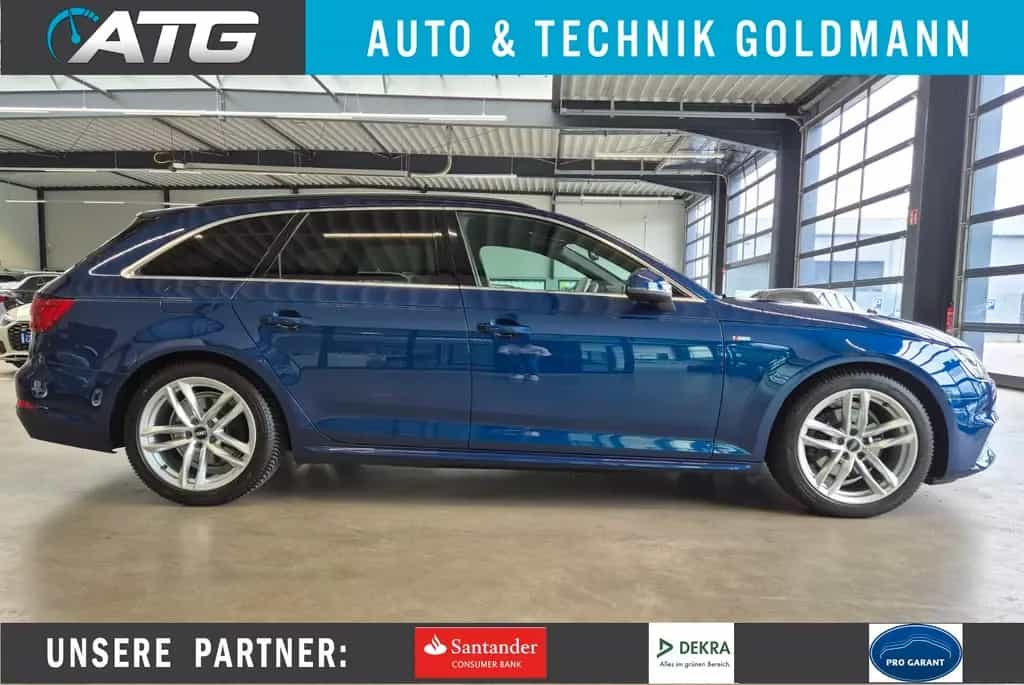 Audi A4 AVANT 2.0 TFSI S LINE TEILLEDER NAVI SHZ AHK 03/2016-photo-0