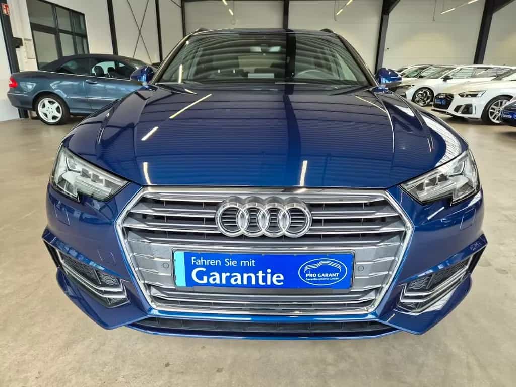 Audi A4 AVANT 2.0 TFSI S LINE TEILLEDER NAVI SHZ AHK 03/2016-photo-1