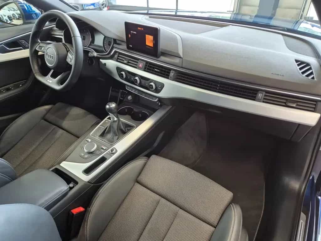 Audi A4 AVANT 2.0 TFSI S LINE TEILLEDER NAVI SHZ AHK 03/2016-photo-11