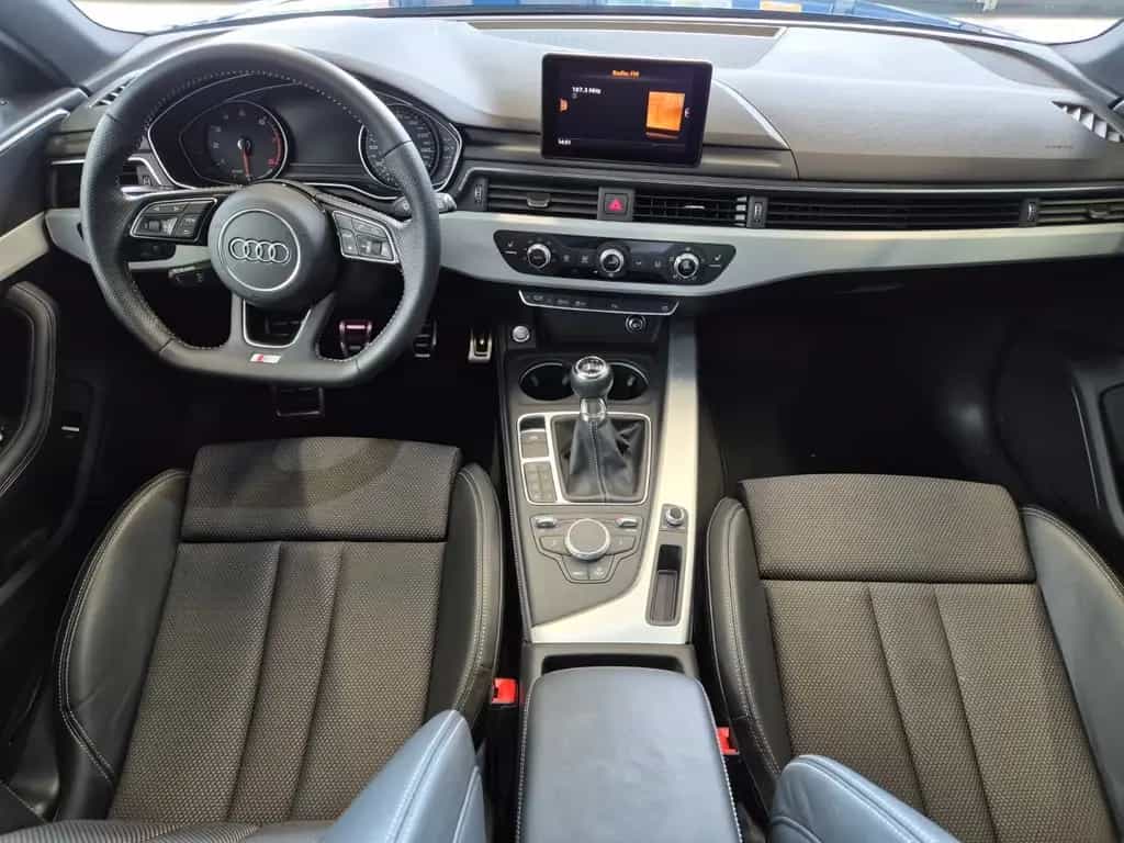 Audi A4 AVANT 2.0 TFSI S LINE TEILLEDER NAVI SHZ AHK 03/2016-photo-15