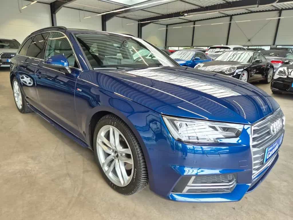 Audi A4 AVANT 2.0 TFSI S LINE TEILLEDER NAVI SHZ AHK 03/2016-photo-2
