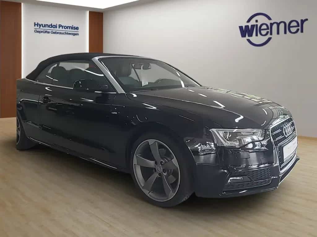 Audi A5 Cabriolet 1.8 TFSI S line Sportpaket El. Verd 05/2016-photo-2