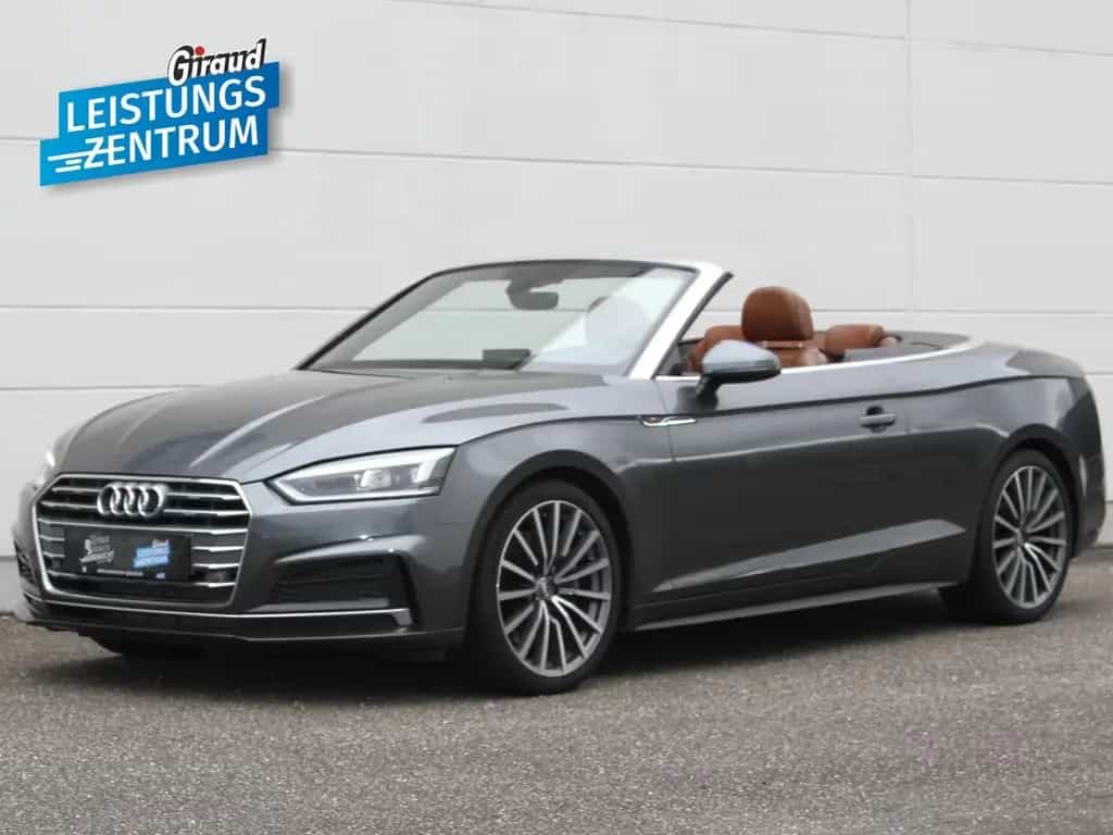Audi A5 2.0 design TFSI Cabrio S-Line Virtual Cockpit 05/2018-photo-0