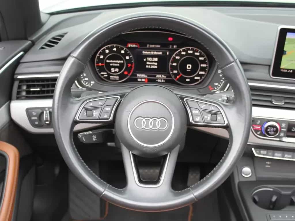 Audi A5 2.0 design TFSI Cabrio S-Line Virtual Cockpit 05/2018-photo-13