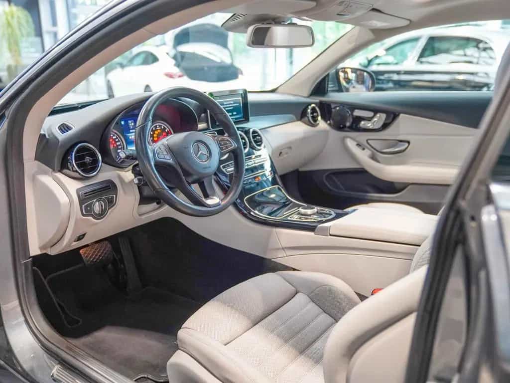 Mercedes-Benz C 200 Coupé kristallgrau Panorama Memory AHK ILS 03/2017-photo-15