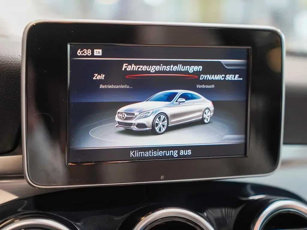 Mercedes-Benz C 200 Coupé kristallgrau Panorama Memory AHK ILS 03/2017-photo-22