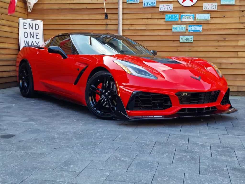Corvette C7 6.2L STINGRAY Automatik Targa 1LT Leder Bose 05/2016-photo-2