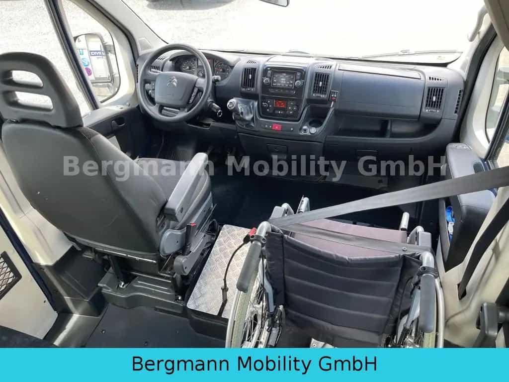 Citroën Jumper Behindertengerecht Beifahrer Rollstuhl 01/2017-photo-24