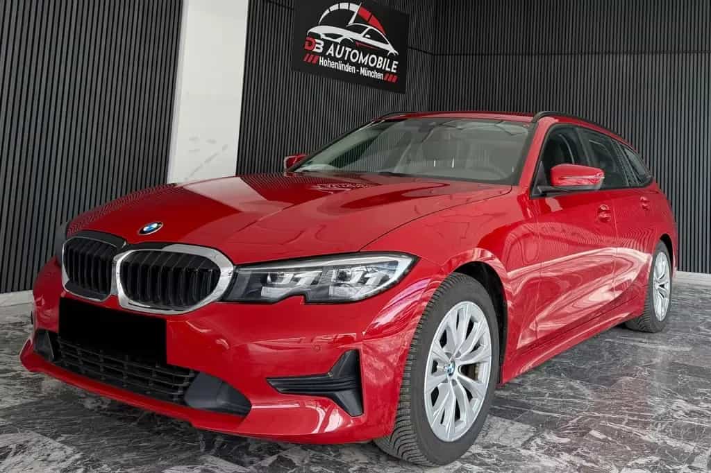 BMW 320 3 Touring 320 d*Leder*8-fach*AHK* 03/2021-photo-0