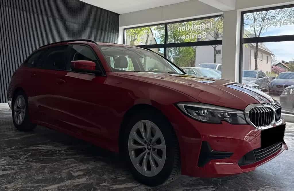 BMW 320 3 Touring 320 d*Leder*8-fach*AHK* 03/2021-photo-2