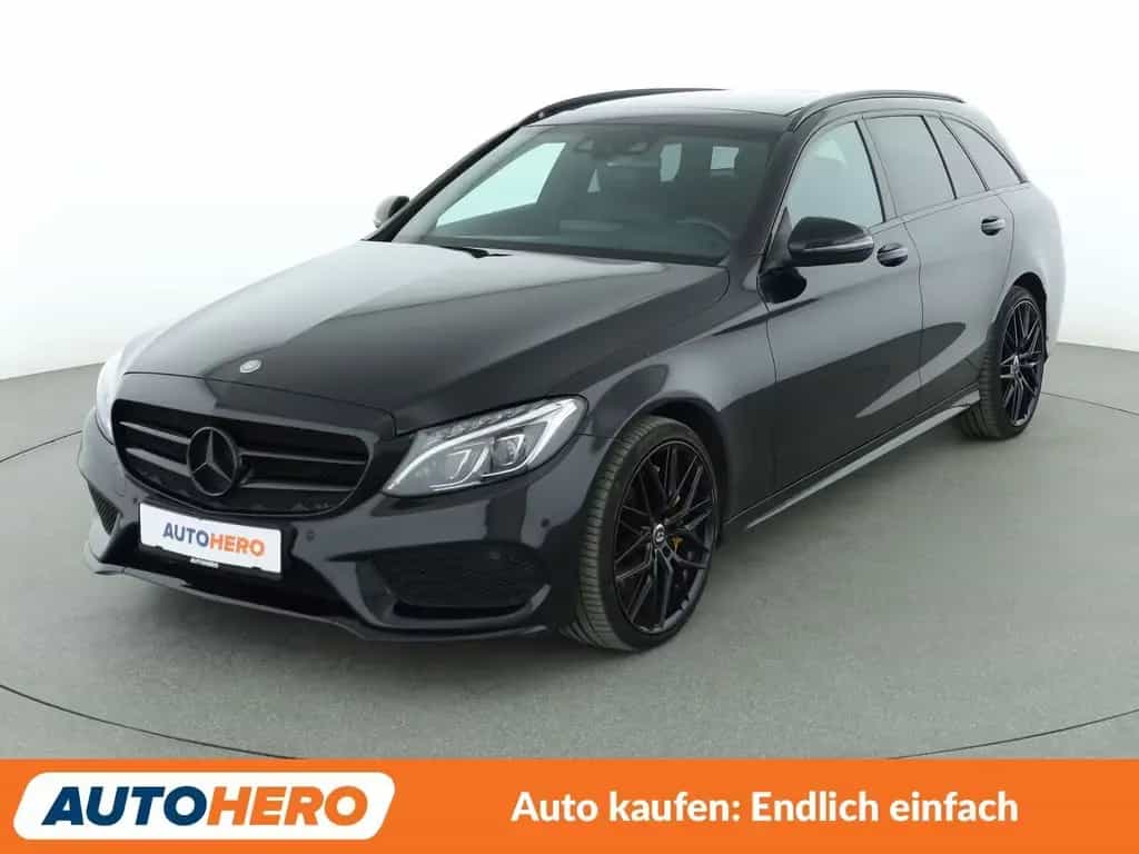 Mercedes-Benz C 300 T AMG Line Aut.*NAVI*LED*HUD*PANO*CAM*PDC* 03/2017-photo-0