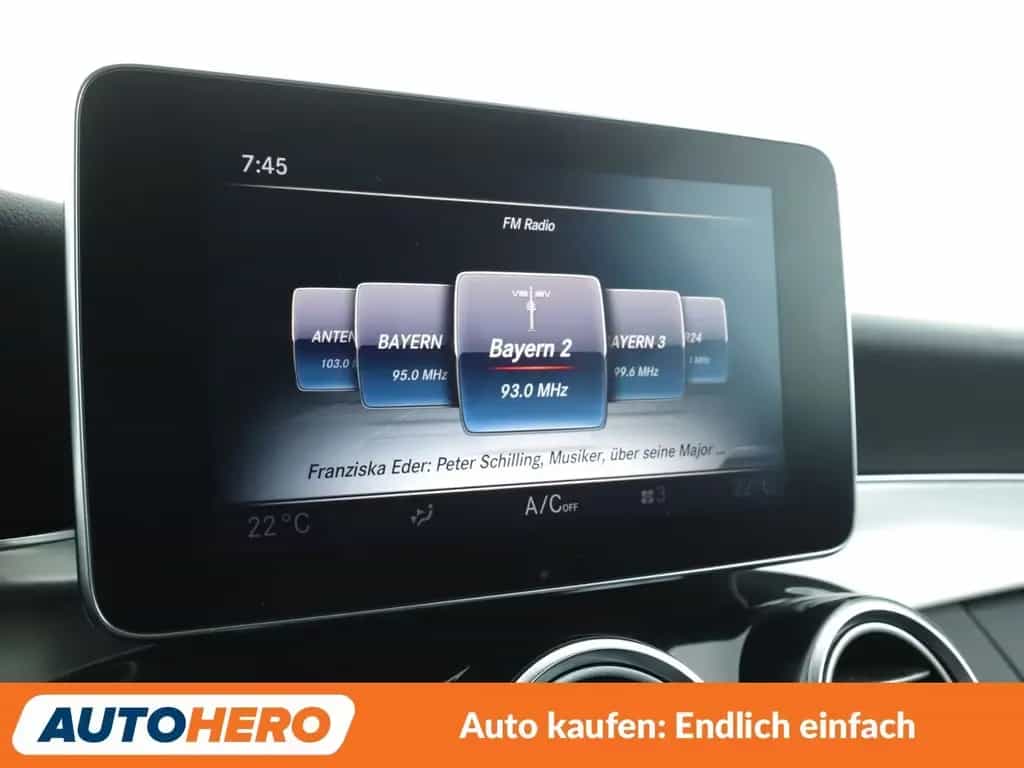 Mercedes-Benz C 300 T AMG Line Aut.*NAVI*LED*HUD*PANO*CAM*PDC* 03/2017-photo-20