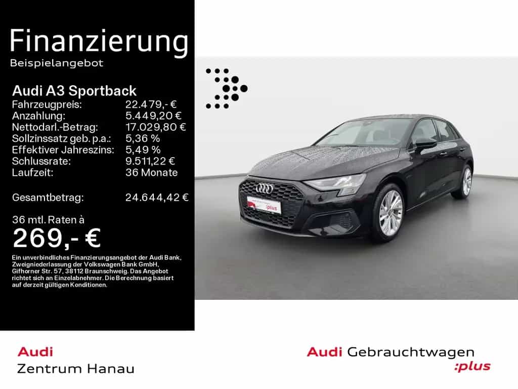 Audi A3 Sportback 35 TFSI DSG *NAVI*LED*VIRTUAL*PDC* 12/2020-photo-0