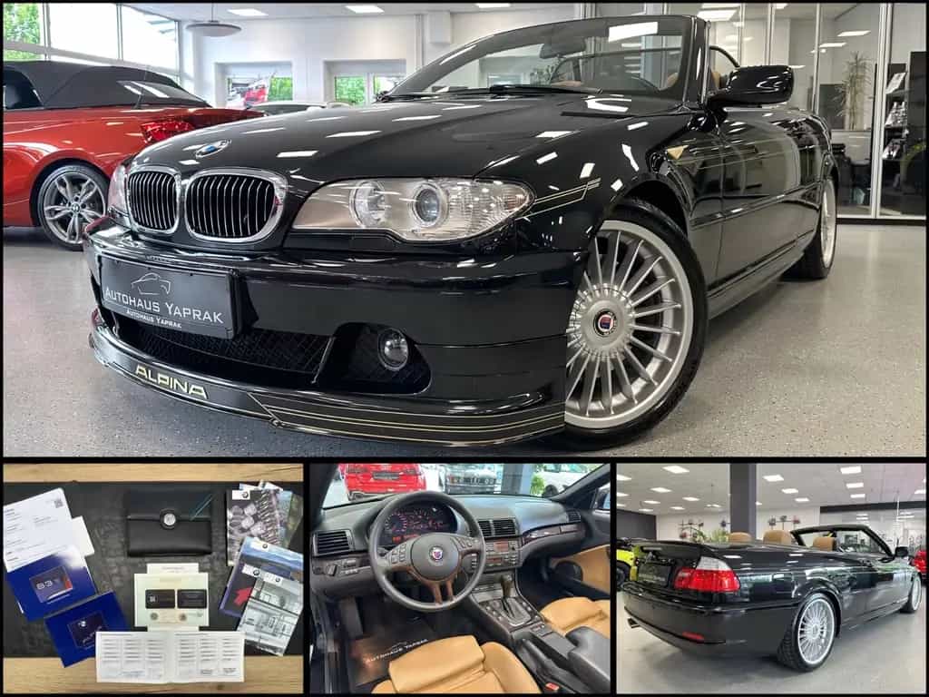 ALPINA B3 S 3,3 Cabrio|Aut.|S.heft|Einmalig|Unfallfrei 06/2004-photo-0
