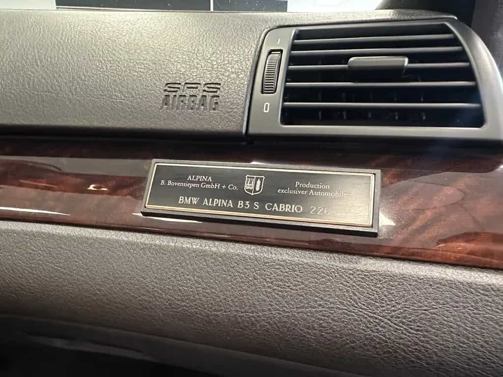 ALPINA B3 S 3,3 Cabrio|Aut.|S.heft|Einmalig|Unfallfrei 06/2004-photo-28