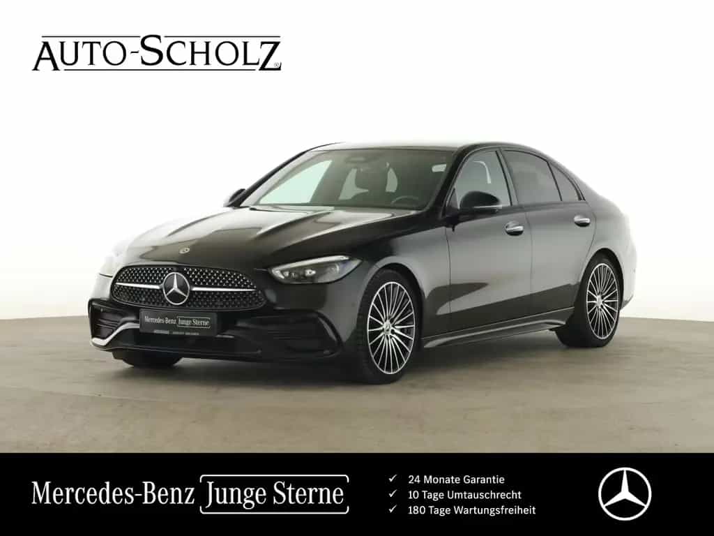 Mercedes-Benz C 300 AMG+NIGHT+PANO+360°+BURMESTER+MEMORY+AMBI+ 07/2024-photo-0
