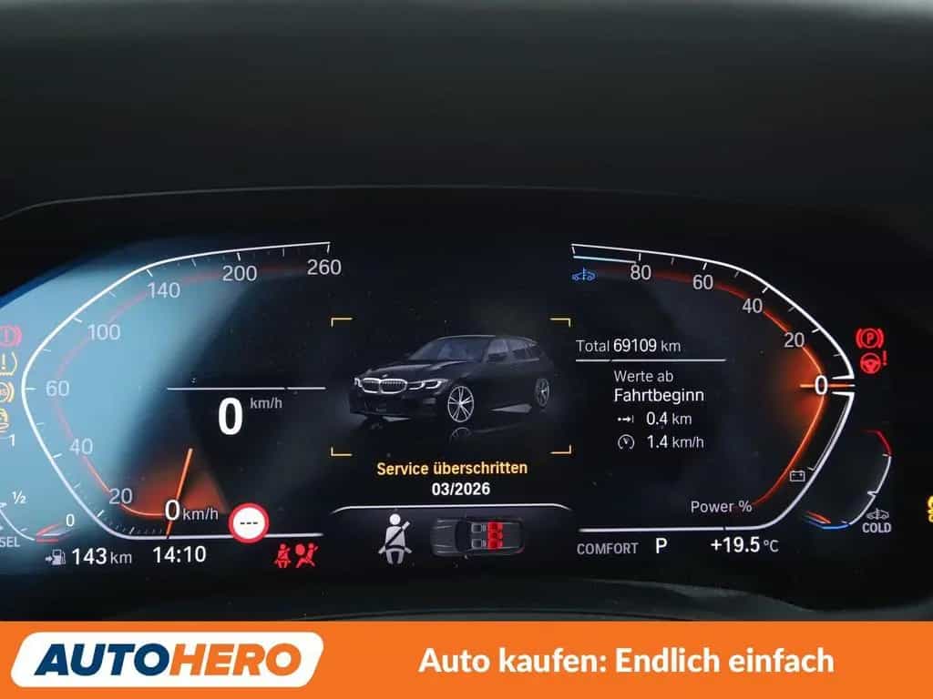 BMW 320 3er 320d Mild-Hybrid M Sport Aut.*NAV*HUD*ACC* 06/2021-photo-19