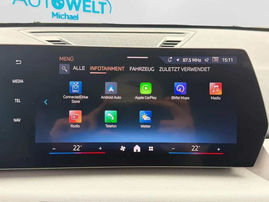 BMW X1 1.5 Aut. KAM LED APP NAV DAB KLIMAAUT TÜV Neu 06/2024-photo-25