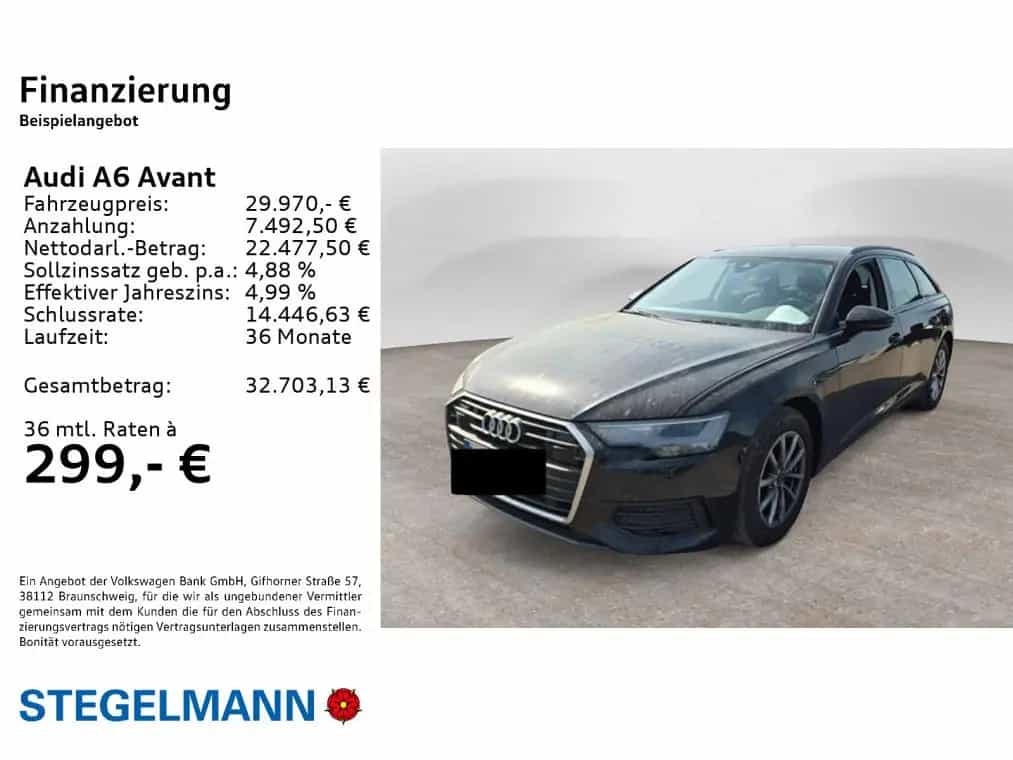 Audi A6 Avant 40 TDI qu. S-tronic *AHK*LED*Navi* 05/2022-photo-1