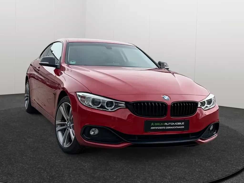 BMW 420 i Coupe xDrive Sport Line/LED/AHK/Garantie 01/2014-photo-0