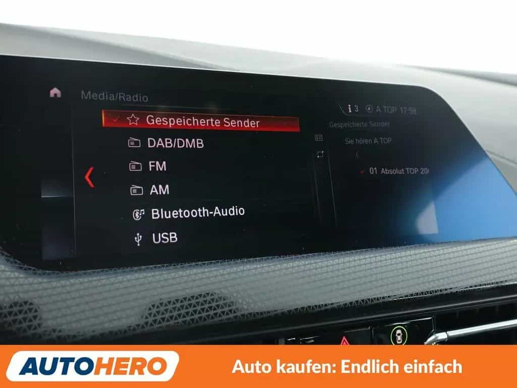BMW 118 1er 118i Sport Line Aut.*NAVI*TEMPO*PDC*SHZ* 01/2020-photo-20