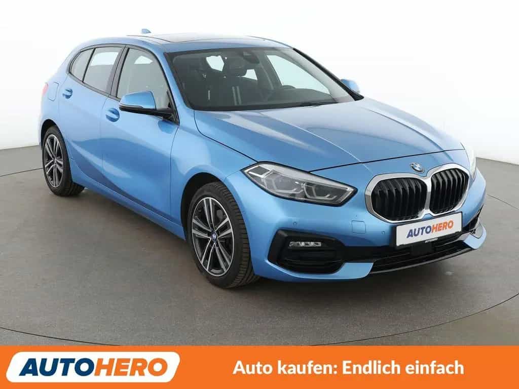 BMW 118 1er 118i Sport Line Aut.*NAVI*TEMPO*PDC*SHZ* 01/2020-photo-7