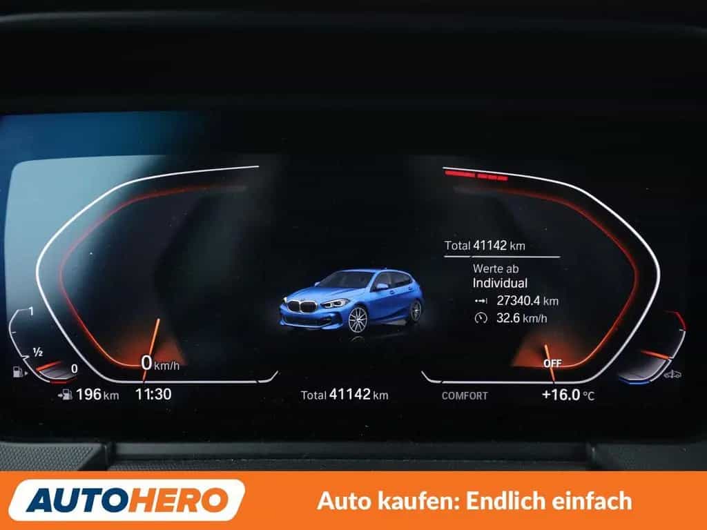 BMW 120 1er 120i M Sport Aut.*NAV*HUD*LED*ACC*CAM*PDC* 06/2021-photo-19