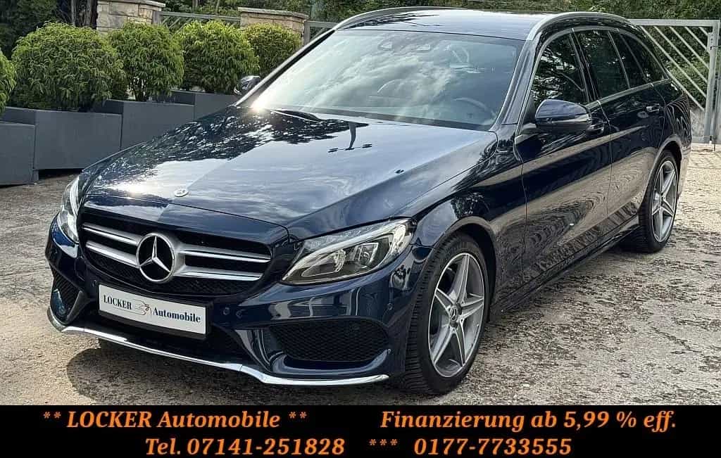 Mercedes-Benz C 180 T CGI 9G Aut. AMG Sport LED Navi Kamera PDC 11/2017-photo-1