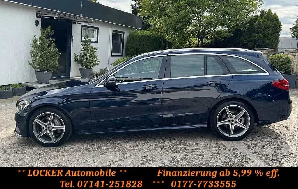 Mercedes-Benz C 180 T CGI 9G Aut. AMG Sport LED Navi Kamera PDC 11/2017-photo-4
