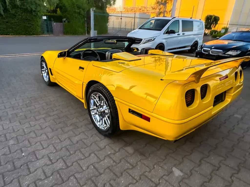 Corvette C4 Cabrio Automatik/EU-Norm/H-Zulassung/2. Hand 07/1992-photo-19