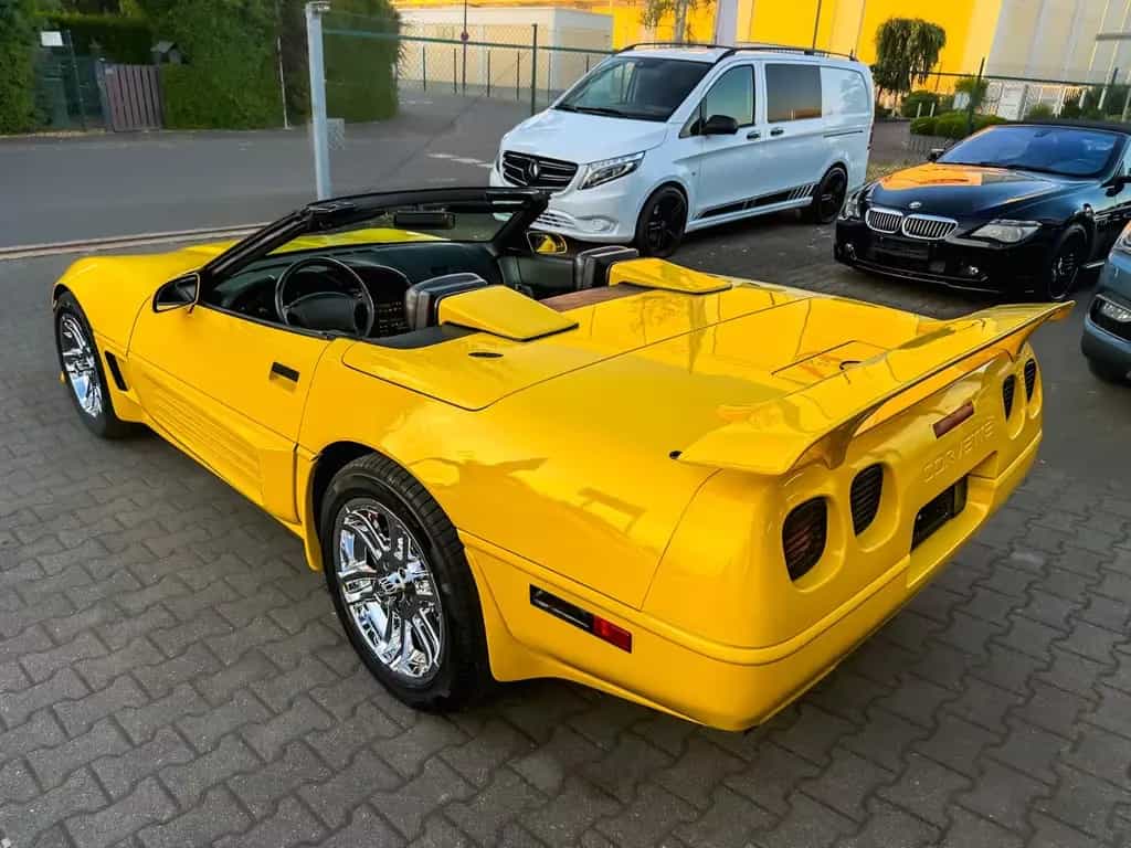 Corvette C4 Cabrio Automatik/EU-Norm/H-Zulassung/2. Hand 07/1992-photo-21