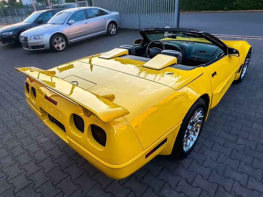 Corvette C4 Cabrio Automatik/EU-Norm/H-Zulassung/2. Hand 07/1992-photo-22