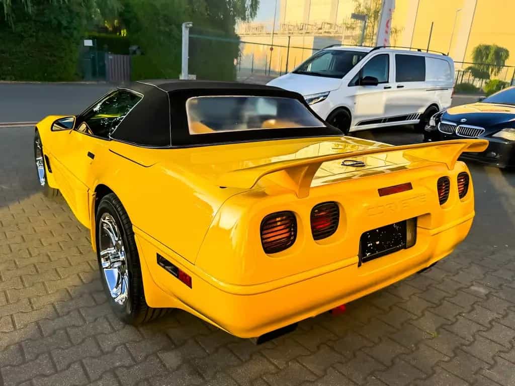 Corvette C4 Cabrio Automatik/EU-Norm/H-Zulassung/2. Hand 07/1992-photo-8