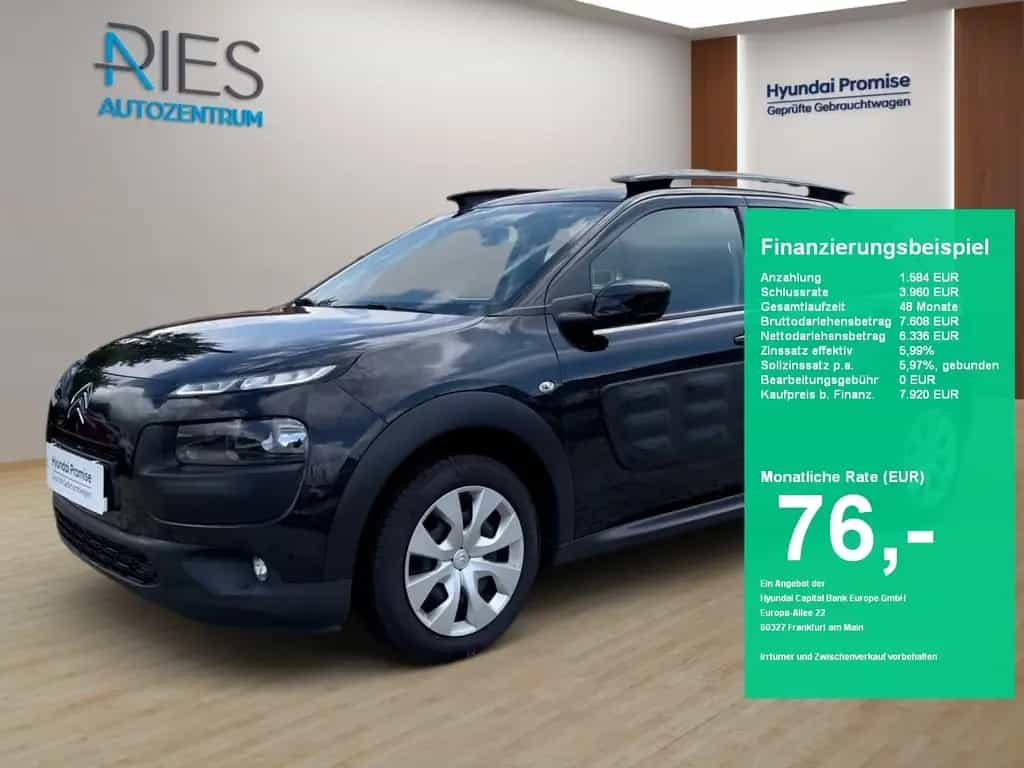 Citroën C4 Cactus 1.2 VTi / PureTech 82 Feel Navi*SHZ 07/2017-photo-0