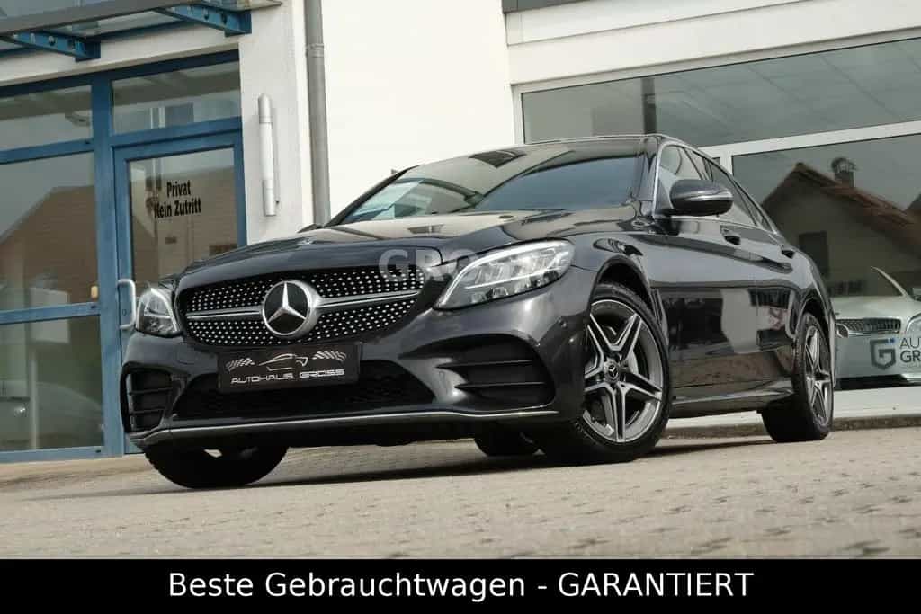 Mercedes-Benz C 220 d 4MATIC "3x AMG-Line"SPUR"LED"CAM"AHK" 03/2020-photo-1
