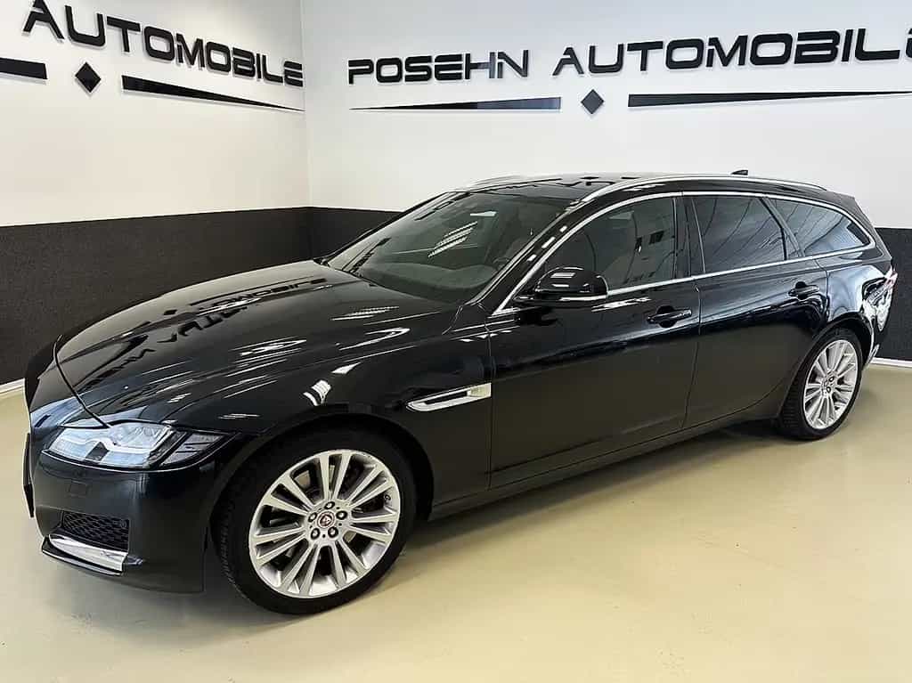 Jaguar XF Sportbrake 20d Portfolio AWD ACCLeder LED Nav 06/2019-photo-2