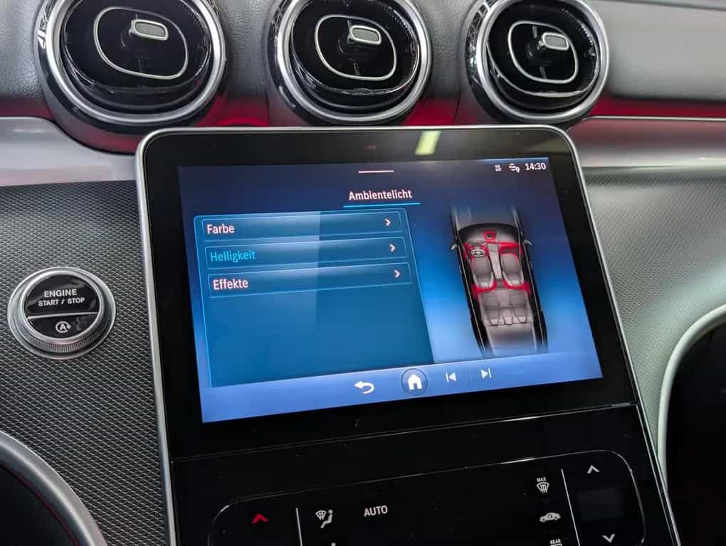 Mercedes-Benz C 220 T d Avantgarde BURMESTER LED AMBI VIRT APP 01/2022-photo-24