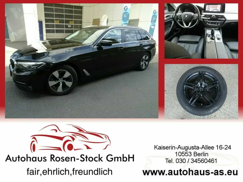 BMW 520 d Tour Autom,Leder,AHK,ACC,Kamera 10/2021-photo-0